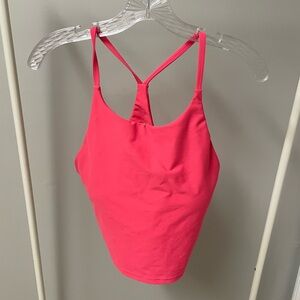 Old Navy Light Support Powersoft Longline Sports Bra| V-Neck | Size Large